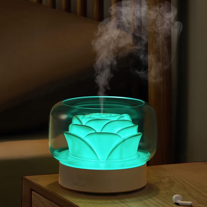 Diffusers for Essential Oils Large Room: SEVEYEE 500ml Aromatherapy Diffuser by SEVEYEE