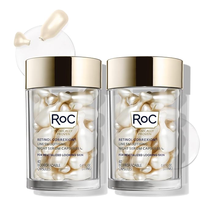 RoC Retinol Correxion Anti-Aging Wrinkle Night Serum, Retinol Serum by RoC%C2%AESkincare