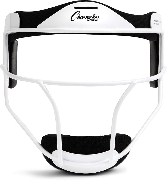 Champion Sports Steel Softball Face Mask – Durable Fielder’s Mask by ChampionSports