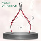 Professional Cuticle Trimmer Nail Cuticle Cutter Stainless Steel Cuticle Nippers - Image 2