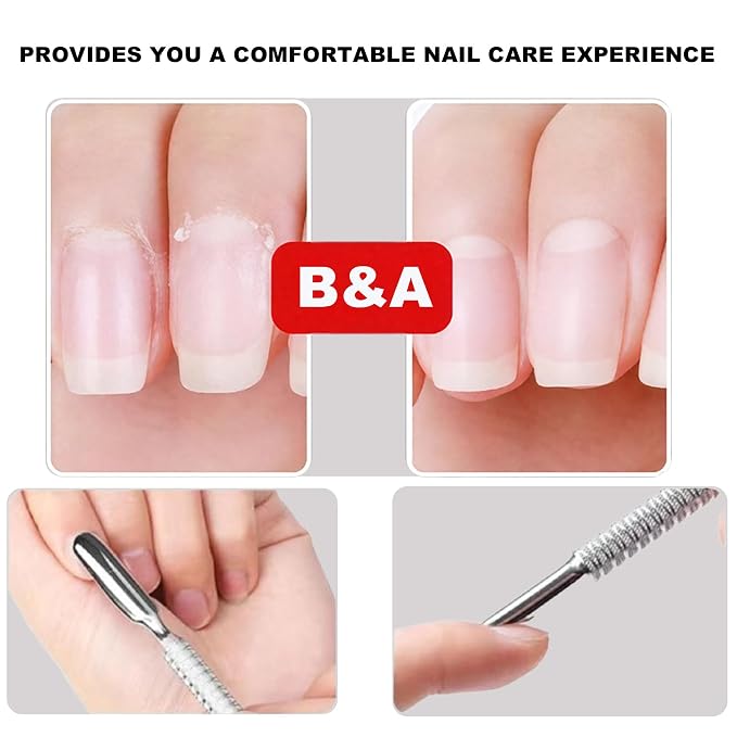 Pre-treatment Cuticle Pusher, Russian Prep Nail Pushers, Dual Ended Cuticle - Image 5
