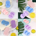 6 Pack Face Scrubber Mini Facial Brush Silicone Wash Exfoliator Finger Glove - Image 7