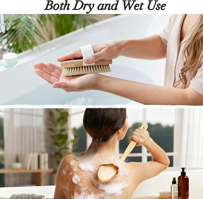9 Packs Dry Brushing Body Brush Set - Image 8