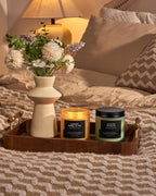 M&SENSE Lemon Vanilla Scented Candles, 11.6oz Natural Soy Wax, 70 Hours Long - Image 5