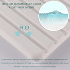 NiuYichee 2 PCS Water Absorbent diatomite Coasters, 12.2" x 4" Water Absorbing - Image 3