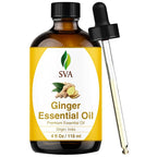 SVA Ginger Essential Oil – 4 Fl Oz – 100% Natural Ginger Oil by SVAORGANICS