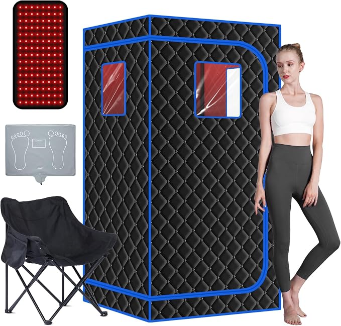 Portable Full Size Infrared Sauna by Smartmak
