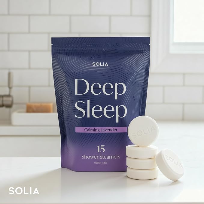 Solia Lavender Shower Steamers Aromatherapy 15-Pack - Image 4