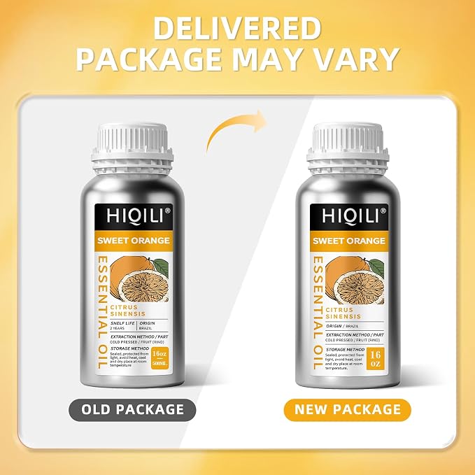 HIQILI 16 Fl Oz Orange Essential Oil, Pure and Natural - Image 8