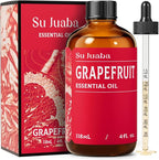 SU JUABA Grapefruit Essential Oil 4 Fl Oz, 100% Pure Natural by Unknown