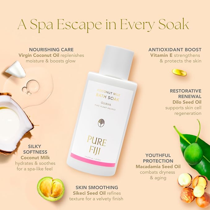 Pure Fiji Coconut Milk Bath Soak - Image 5