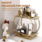 Perfume Organizer for Dresser, 2 Tier Bathroom Counter Organizers and Storage - Image 2