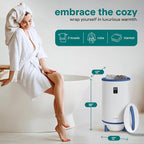 SereneLife Towel Warmer Bucket Style - Image 2
