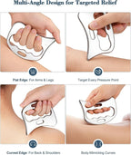 airogym 2 in 1 Stainless Steel Gua Sha Massage Tool - Image 4