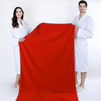 Cotton Paradise 100% Cotton 40x80 Oversized Bath Sheet, Extra Large Turkish - Image 5