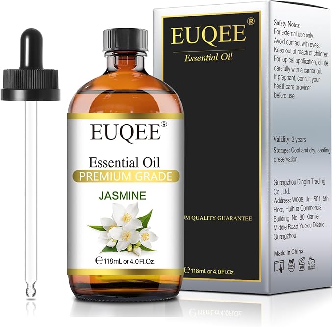 EUQEE Jasmine Essential Oil 118ml Premium Jasmine Oil - Image 8