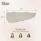 Jacquotha Cotton Hair Towel Wrap - Image 3