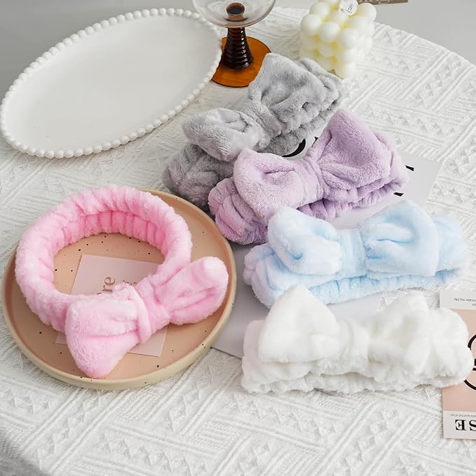 Fmeida Skincare Spa Headbands and Wrist Bands Set - Image 7