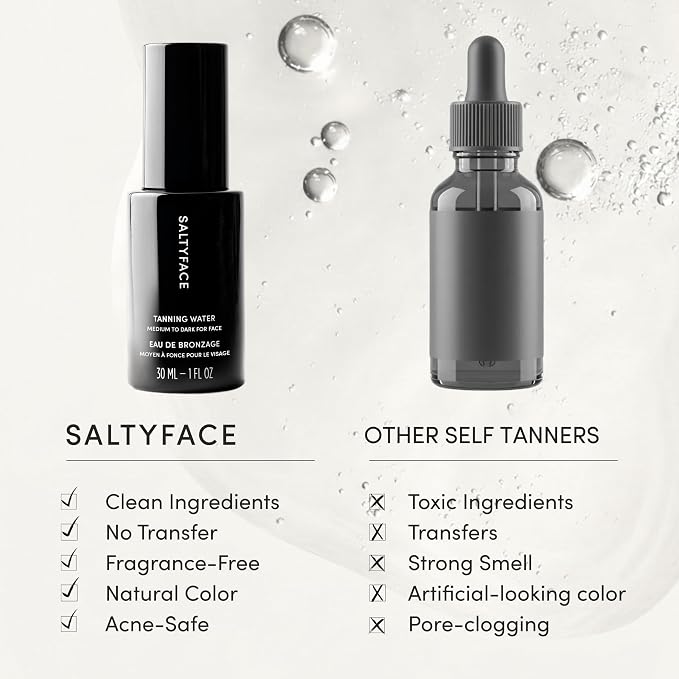 SALTYFACE - Tanning Water - Self Tanner - Image 4