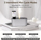 Lecdura Waterless Diffuser for Essential Oil, Battery Operated Scent Air - Image 3