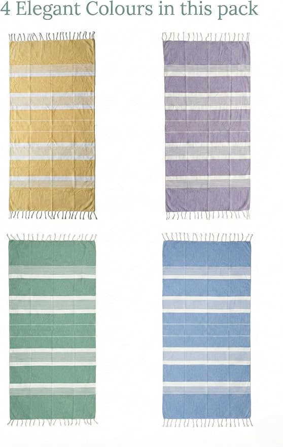 Cotton Turkish Beach Towel - Image 2