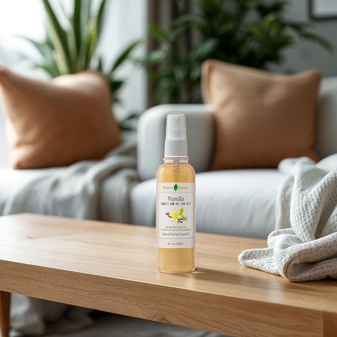 Vanilla Linen and Room Spray, Natural Home Fragrance Made - Image 5