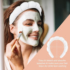 3 Pack Spa Headbands for Washing Face, Skincare & Makeup, Terry Cloth Headbands - Image 3