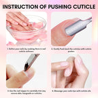 Makartt Cuticle Pusher, Professional Stainless Steel Nail Cleaner Dual Ended - Image 5