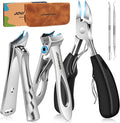 Nail Clippers for Seniors, Heavy Duty Ingrown Toenail Clippers by Jovareneo