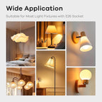 Linkind A19 LED Light Bulbs Dimmable, 40 Watt Equivalent, E26 Base, 2700K Soft - Image 8