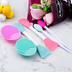 6pcs Silicone Face Brush Set - Image 9