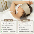 SECZIPE 100% Mulberry Silk Sleep Mask Eye Mask - Image 7