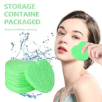 50-Count Facial Sponges Compressed, 100% Natural Cellulose Face Sponge - Image 4