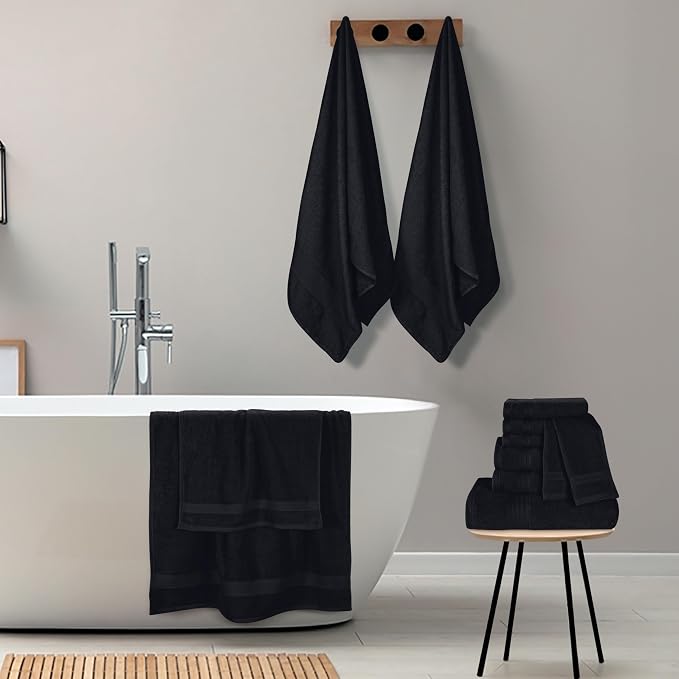 GLAMBURG Ultra Soft 24-Piece Towel Set - Image 5