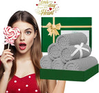 VOOVA & MOVAS Grey Washcloths 6PC - Image 6
