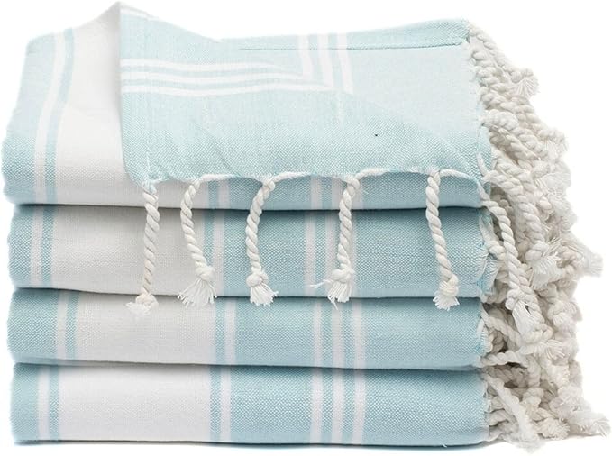 Cotton Turkish Beach Towel by 9Threads