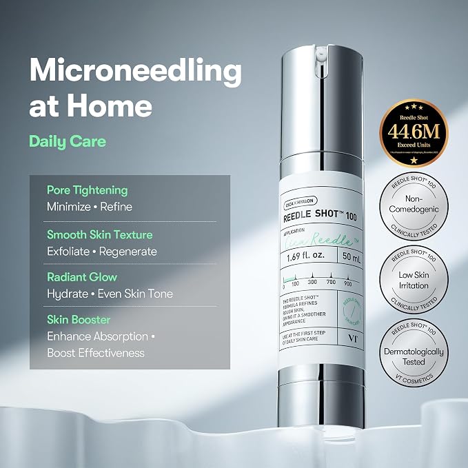 VT COSMETICS CICA Reedle Shot 100, Spicule Microneedling Serum - Image 3