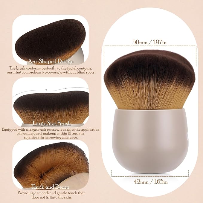 KINGMAS Extra Large Body Makeup Brush - Image 3