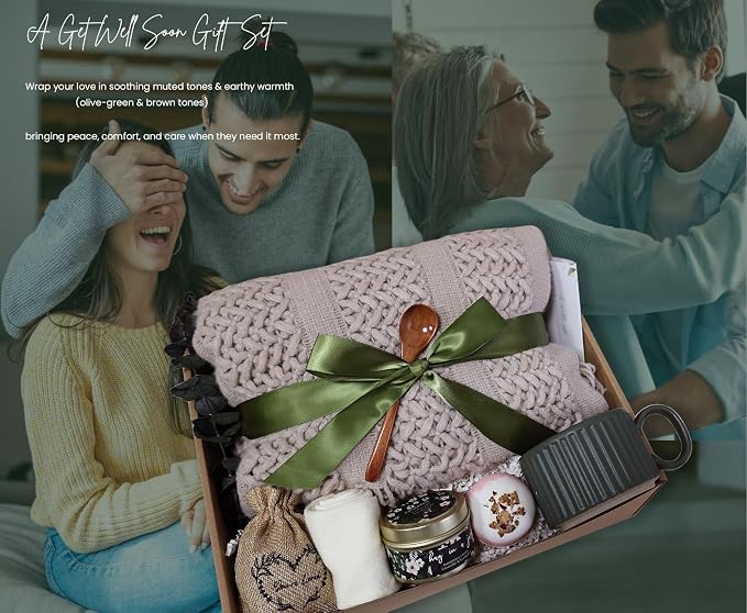 Get Well Soon Gift Basket- Relaxation, Self Care Package, After Surgery Recovery - Image 8