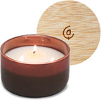 Calyan Wax Co. Mahogany & Cashmere 3 Wick Scented Candle by CalyanWaxCo