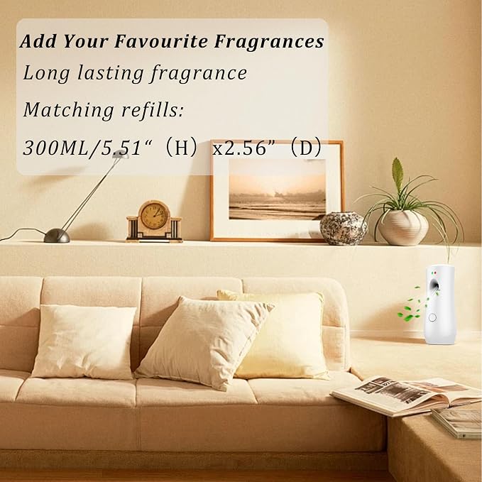 Automatic Air Freshener Spray Dispenser, Free Standing or Wall Mounted - Image 5