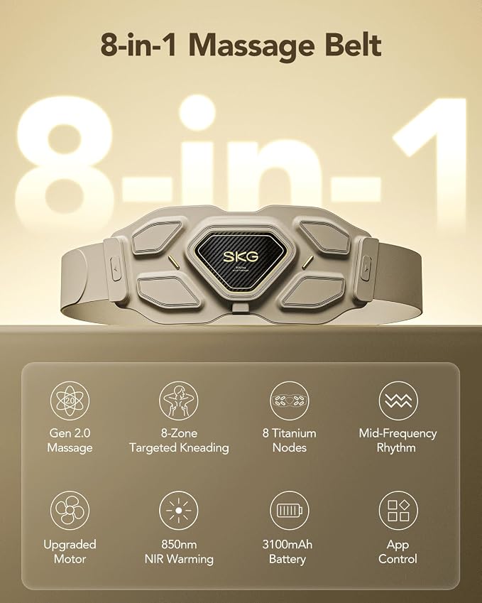 SKG W9 Ultra 2.0 Lower Back Massager - Image 2