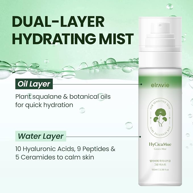 HyCicaMue Green Face Mist | Ultra-Fine Face Spray - Image 4