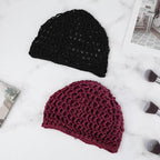 WLLHYF Wig Cap Thick Long Hair Caps Adjustable Net Mesh Braided Weaving Making - Image 3