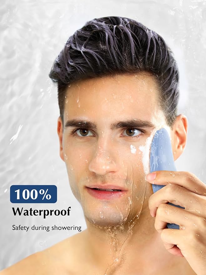 COSLUS JMY05 Facial Cleansing Brush Silicone Face Scrubber: IPX7 Waterproof - Image 6