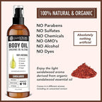 pureSCRUBS Ultra Moisturizing Sandalwood Body Oil Spray - Image 4