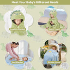 6 PCS Toddler Bath Towel Set for Boy Girl 0-5 Year, Ultra Soft Gifts for Infant - Image 8