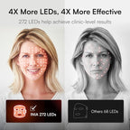INIA Red Light Therapy Mask for Face, Glow Wireless LED Face Mask Light Therapy - Image 4