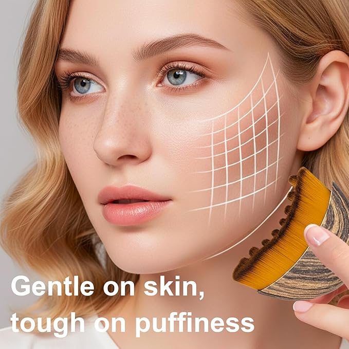 Stainless Steel Gua Sha Tool & Lymphatic Drainage Face Brush Set, TWPER Facial - Image 4