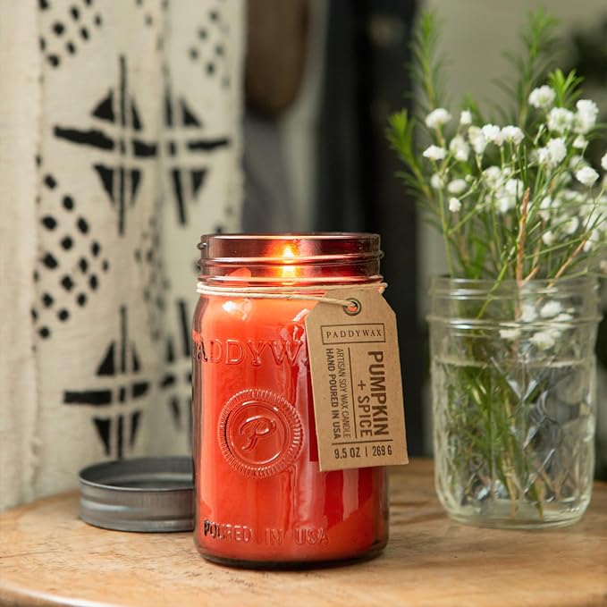 Paddywax Scented Candles Relish Collection Soy Wax Artisan Candle in Glass Jar - Image 2